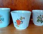 Retro bloempot, Tuin en Terras, Bloempotten, Ophalen of Verzenden
