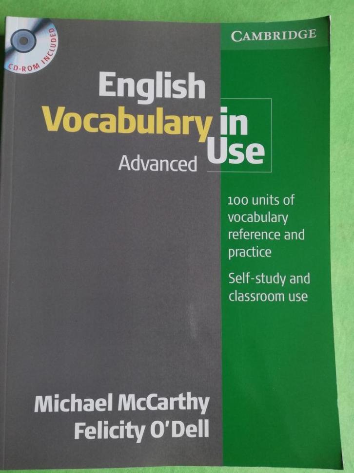 English Vocabulary in Use - advanced met gratis bijbehorende, Boeken, Schoolboeken, Zo goed als nieuw, Engels, ASO, Ophalen of Verzenden