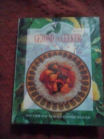 Gezond en Lekker kookboek beschikbaar voor biedingen