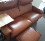 Leren bank met relax, Huis en Inrichting, Zetels | Zetels, Ophalen, 150 tot 200 cm, Zo goed als nieuw, Leer