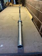 Olympic barbell 20kg + bumper plates, Sport en Fitness, Fitnessmaterialen, Ophalen, Gebruikt