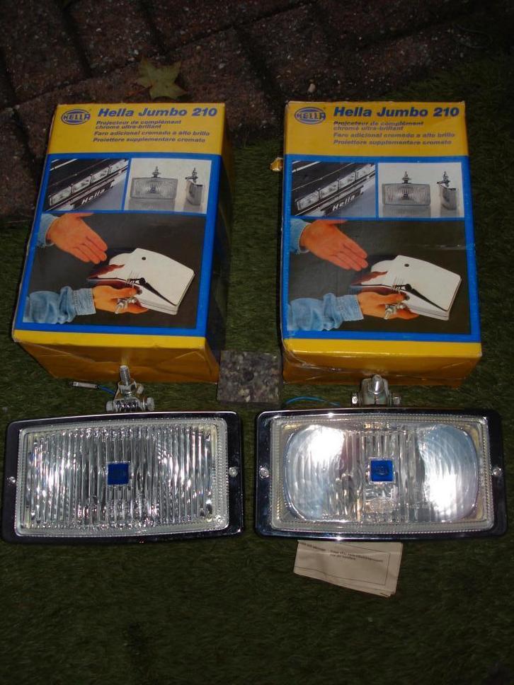 HELLA JUMBO 210 HALOGEN DRIVING LAMP VINTAGE CLASSIC, Autos : Pièces & Accessoires, Éclairage, Neuf, Enlèvement