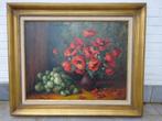 Achiel Lombaert, doek, 70 x 90, Stilleven met bloemen, Ophalen