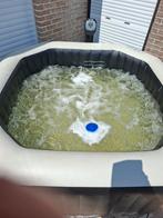 Intex opblaasbare jacuzzi 8-hoekig model voor 4 personen, Ophalen, Gebruikt, Grondzeil