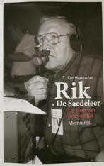 Rik De Saedeleer De stem van ons voetbal Memoires, Boeken, Ophalen of Verzenden
