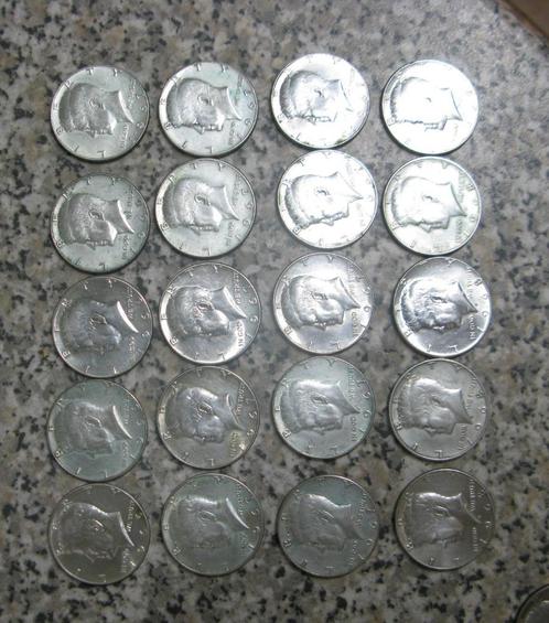 Kennedy Half Dollar, Postzegels en Munten, Munten | Amerika, Setje, Noord-Amerika, Zilver, Ophalen