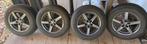 Verkoop 4 winterbanden gemonteerd op aluminium velgen + 2 ba, Auto-onderdelen, Banden en Velgen, Ophalen, Winterbanden, Band(en)