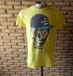 (31) -tee shirt homme t.M jaune, Ophalen of Verzenden, Zo goed als nieuw, Maat 48/50 (M), Geel