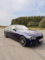 BMW 330e btw wagen, Auto's, Automaat, Achterwielaandrijving, Blauw, Leder