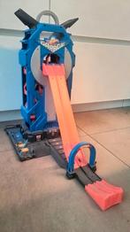 Hot Wheels City Mega Garage, Ophalen, Racebaan, Hot Wheels