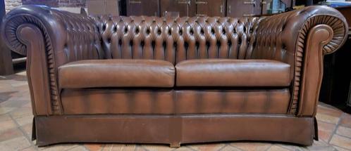 Chesterfield 2-zit zetel, Antiek en Kunst, Antiek | Meubels | Stoelen en Sofa's, Ophalen