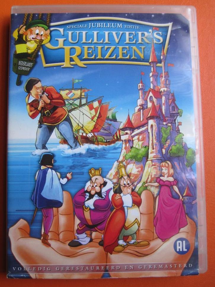 Gulliver's reizen (1939), Cd's en Dvd's, Dvd's | Tekenfilms en Animatie, Zo goed als nieuw, Amerikaans, Tekenfilm, Vanaf 6 jaar