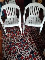 Tuinstoelen plastiek 2 en proper merk lawn comfort, Tuin en Terras, Ophalen