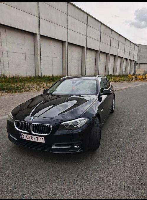 BMW 520 2014 EURO 6B!, Auto's, BMW, Particulier, Achteruitrijcamera, Diesel, Zwart, Bruin, Ophalen