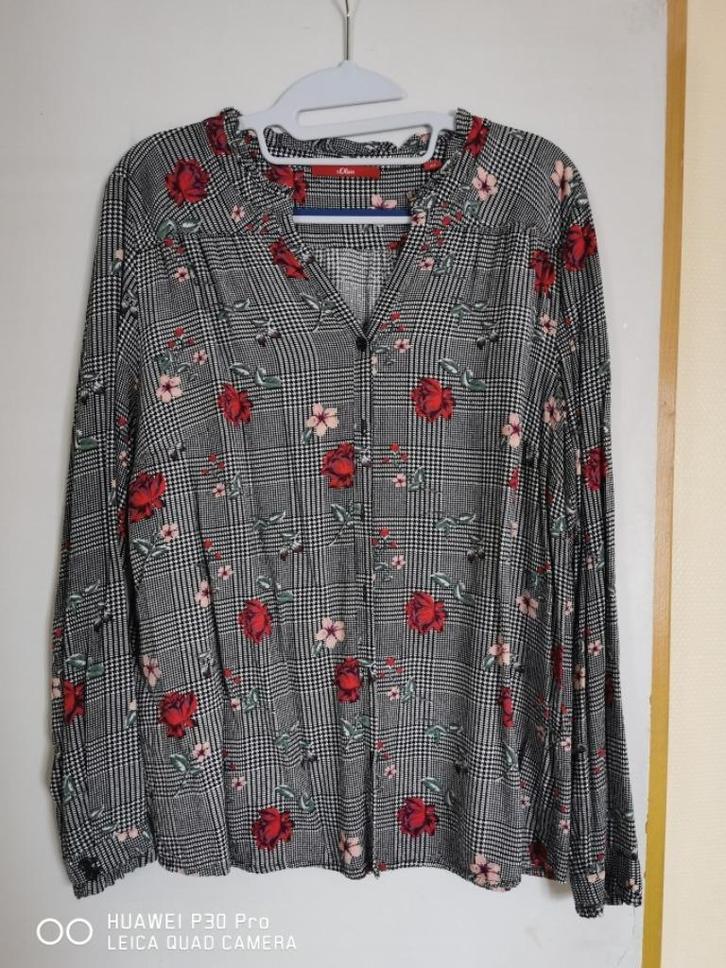 Damesblouse maat 42, Kleding | Dames, Blouses en Tunieken, Zo goed als nieuw, Maat 42/44 (L), Overige kleuren, Verzenden