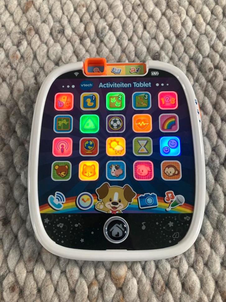 V-tech activiteiten tablet - prima staat, Kinderen en Baby's, Speelgoed | Vtech, Zo goed als nieuw, 6 maanden tot 2 jaar, Ophalen of Verzenden