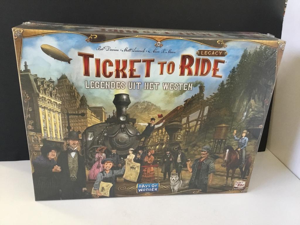 Ticket to ride Legendes uit het Westen Legacy (nieuw), Hobby en Vrije tijd, Gezelschapsspellen | Bordspellen, Nieuw, Ophalen of Verzenden