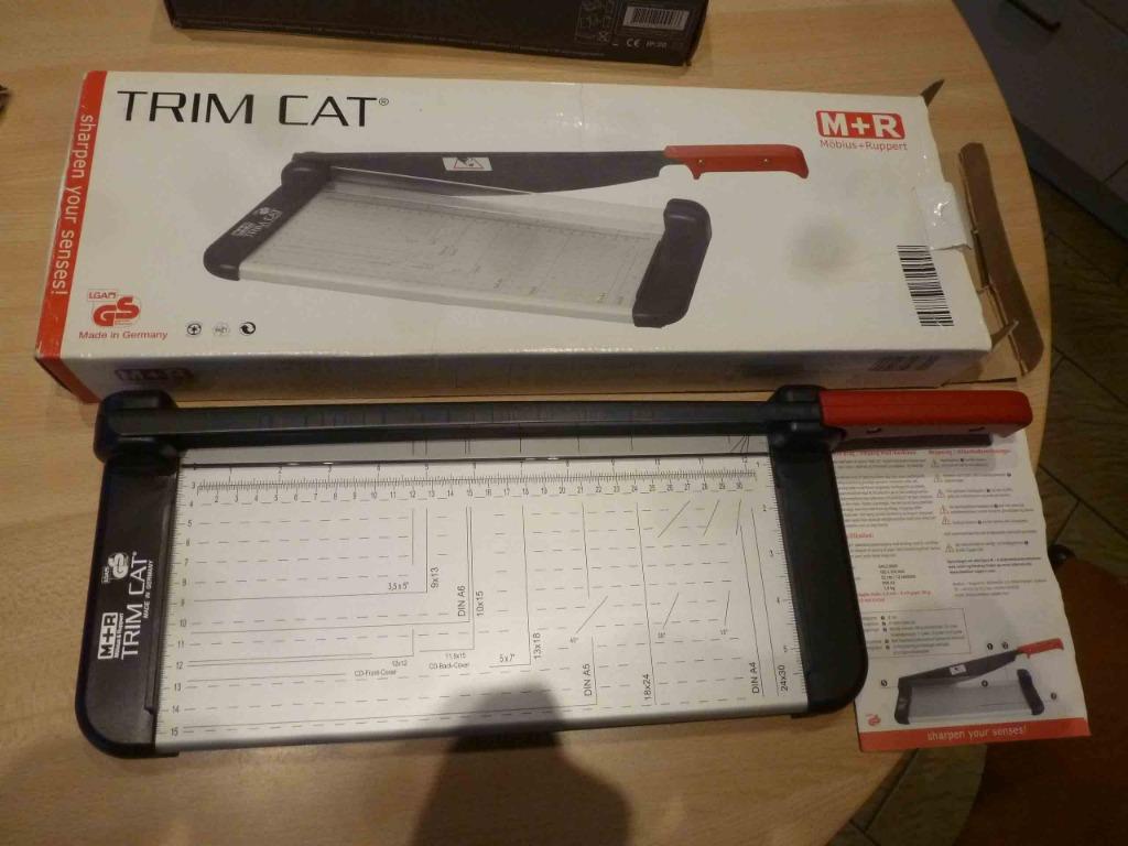 Massicot M+R pour découper document A4  - comme neuf, Zakelijke goederen, Kantoor en Winkelinrichting | Kantoorartikelen, Overige typen