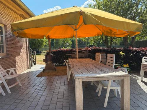 Reuze parasol, Tuin en Terras, Parasols, Gebruikt, Ophalen