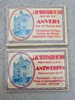 Reclame Antwerpen J. DE MEULENAERE-DE ROO  Kerkstraat 43-47, Ophalen of Verzenden, Gebruikt