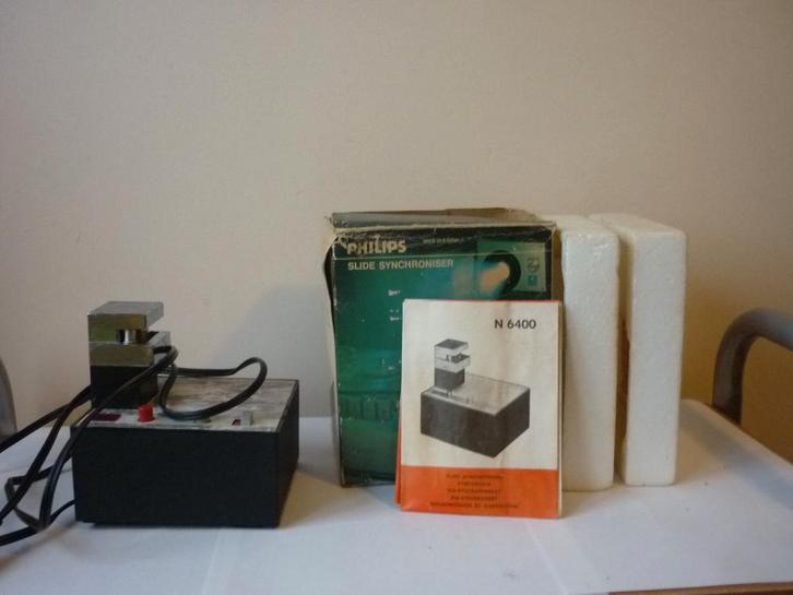 Philips N6400 - Synchroniseur de diapositives - 1967, Collections, Collections Autre, Enlèvement ou Envoi