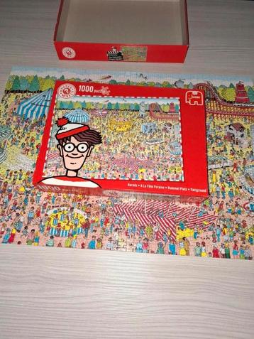 Puzzel 1000 stukjes - Waar is wally beschikbaar voor biedingen