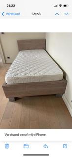 Eenpersoonsbed met matras, Huis en Inrichting, Ophalen, Bondgenotenlaan 169 3000 Leuven, 100 cm, Domo