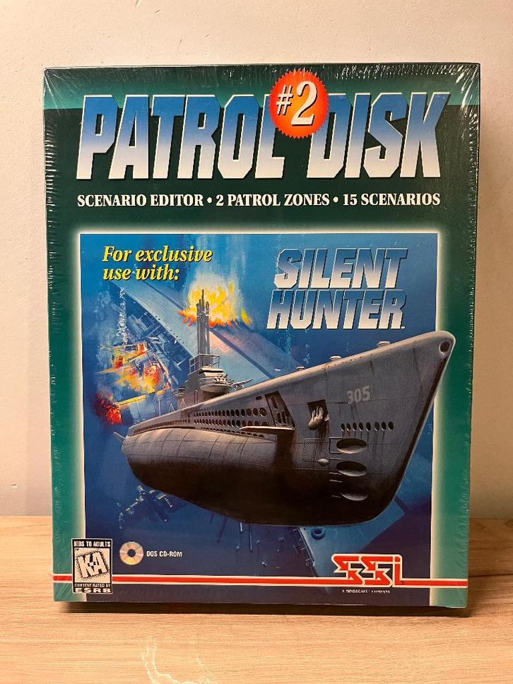 PC Big Box | Patrol Disk #2 for Silent Service, Games en Spelcomputers, Games | Pc, Ophalen of Verzenden