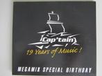CD CAP'TAIN "19 YEARS OF MUSIC!" (megamix), Ophalen of Verzenden, Zo goed als nieuw