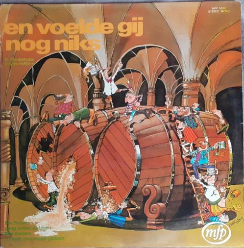 LP-  En Voelde Gij Nog Niks- S. Vanderlinden En Zijn Makkers, Cd's en Dvd's, Vinyl | Pop, Ophalen of Verzenden