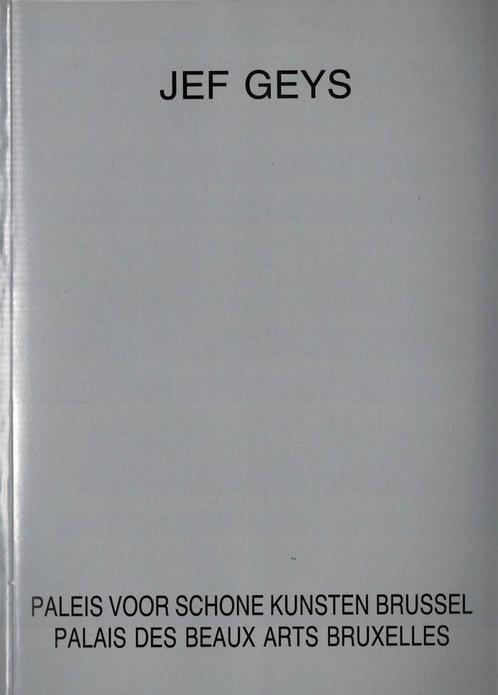 Jef Geys - Paleis voor Schone Kunsten Brussel 1992, Boeken, Kunst en Cultuur | Beeldend, Gelezen, Ophalen of Verzenden