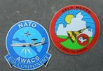 OTAN ET FORCE AERIENNE BELGE - AUTOCOLLANTS, Collections, Emblème ou Badge, Armée de l'air, Envoi
