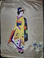japanse geisha, Antiek en Kunst, Kunst | Overige Kunst, Ophalen of Verzenden