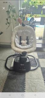Balancelle babymoov teedy blanc/crème, Kinderen en Baby's, Wipstoeltjes, Schommelstoel, Met gordel(s) of riempje(s), Zo goed als nieuw