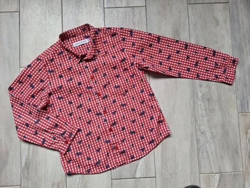 ★ M128 - Hemd Filou & Friends, Kinderen en Baby's, Kinderkleding | Maat 128, Zo goed als nieuw, Jongen, Overhemd of Blouse, Ophalen of Verzenden