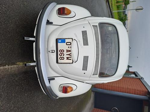 Vw cox kever 1971, Auto's, Volkswagen, Particulier, Beetle (Kever), Lederen bekleding, Benzine, Wit, Overige kleuren, Leder, Ophalen