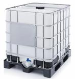 IBC container 1000 l is als mazouttank gebruikt, Ophalen, Gebruikt