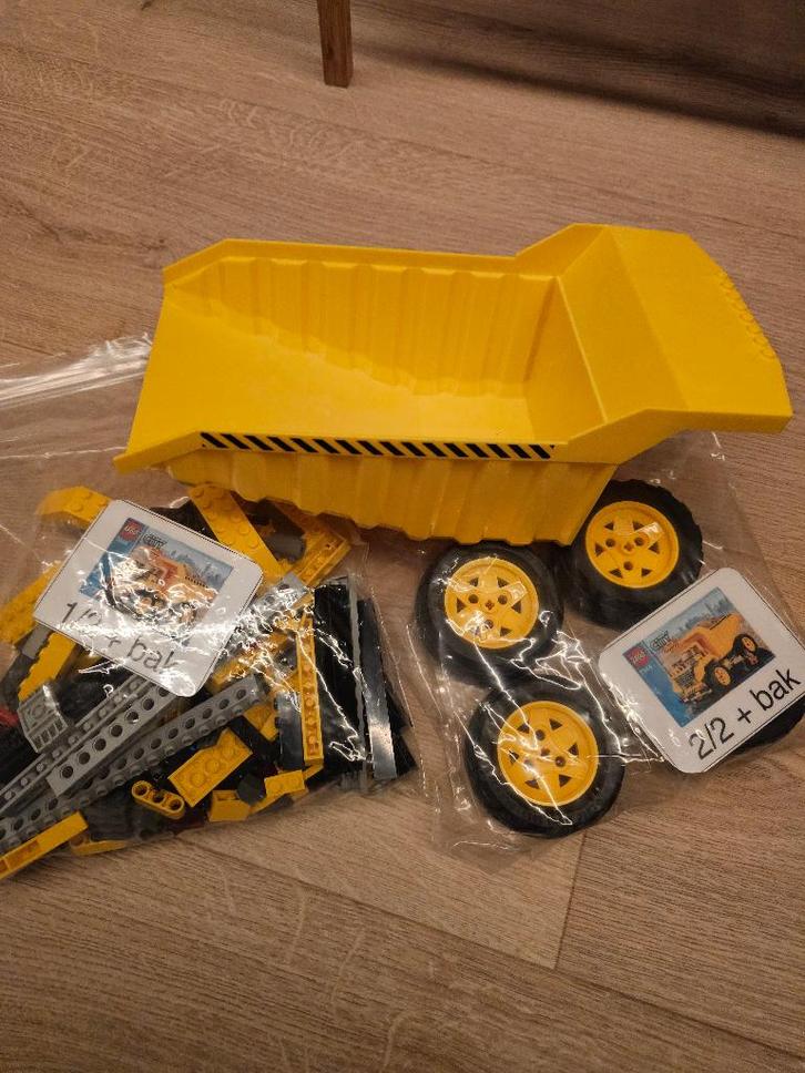 7344 LEGO City Construction Dump Truck, Kinderen en Baby's, Speelgoed | Duplo en Lego, Zo goed als nieuw, Lego, Ophalen
