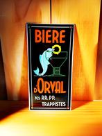 Emaille plaat van Orval, Verzamelen, Merken en Reclamevoorwerpen, Ophalen of Verzenden, Zo goed als nieuw, Reclamebord