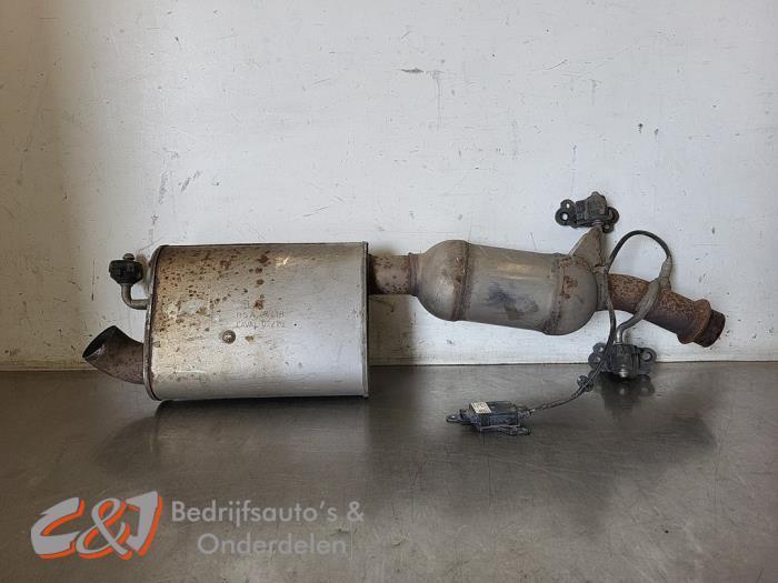 Uitlaat Einddemper van een Citroen Jumpy, Auto-onderdelen, Uitlaatsystemen, Citroën, Gebruikt, 3 maanden garantie, Ophalen of Verzenden