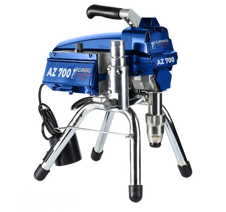 GROG AZ 700 Airless spuitmachine 4200W – 4 L/min, Doe-het-zelf en Bouw, Schildersmaterialen, Nieuw, Verfroller, Ophalen of Verzenden