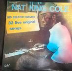 Nat king cole - 32 live orginal songs LP, Cd's en Dvd's, Vinyl | Jazz en Blues, Ophalen of Verzenden