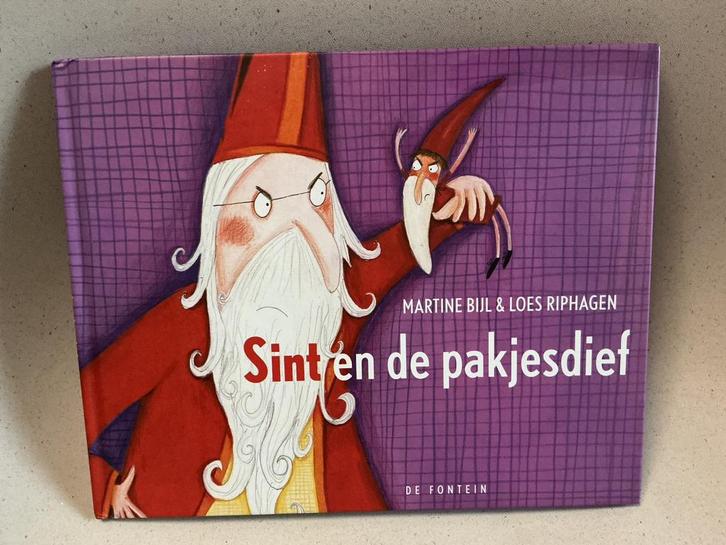Martine Bijl - Sint en de pakjesdief - verzending mogelijk, Boeken, Prentenboeken en Plaatjesalbums, Gelezen, Prentenboek, Ophalen