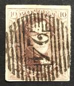 1861. Léopold l. COB : 10. Cach : 24. Bien centré., Timbres & Monnaies, Timbres | Europe | Belgique, Enlèvement ou Envoi, Maison royale