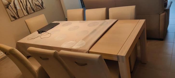 Volledige tijdloze eetkamer massieve eetkamer, Huis en Inrichting, Complete inboedels, Ophalen