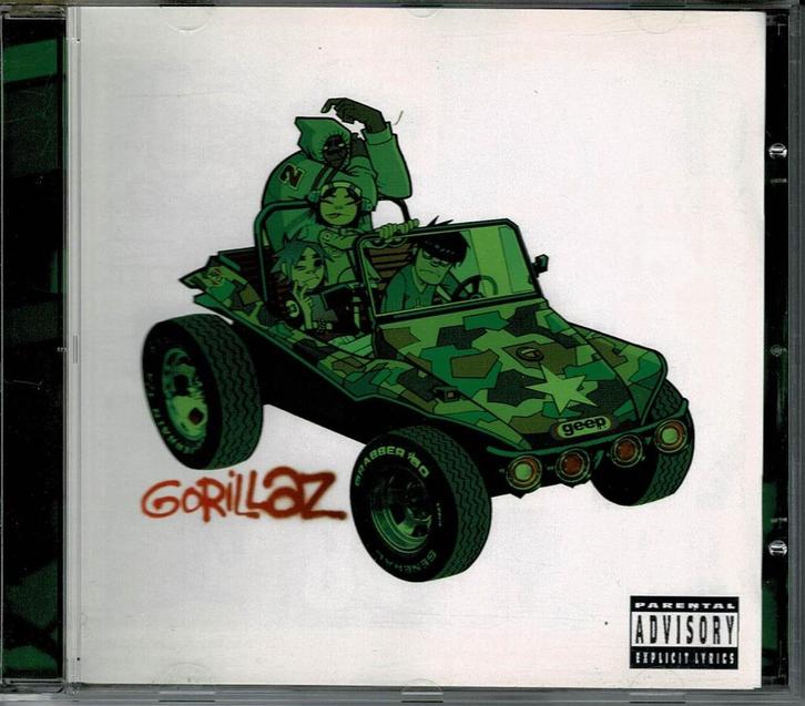 Gorillaz (Titelloos debuutalbum), Cd's en Dvd's, Cd's | Hiphop en Rap, Zo goed als nieuw, 2000 tot heden, Ophalen of Verzenden