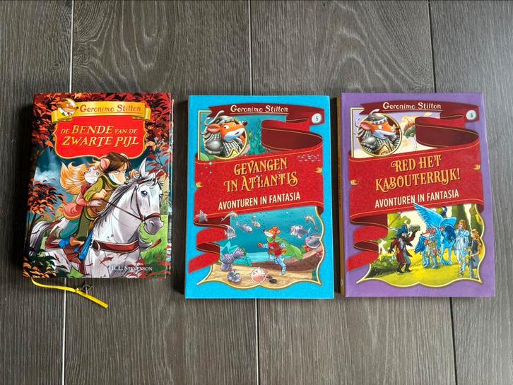 Geronimo Stilton boeken, Boeken, Kinderboeken | Jeugd | onder 10 jaar, Zo goed als nieuw, Ophalen