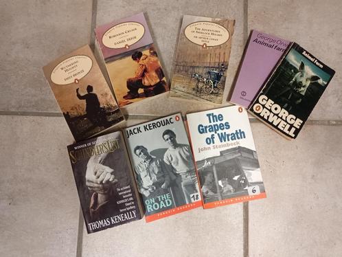 Pakket Engelse klassiekers: Bronte, Salinger...7 voor 15,-!, Livres, Romans, Utilisé, Enlèvement ou Envoi