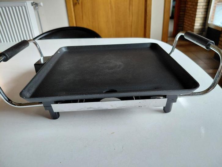 Tristar; 1X gebruikt. BP-2958 Griddle, Elektronische apparatuur, Grillplaten, Zo goed als nieuw, Tafelgrill, Ophalen of Verzenden