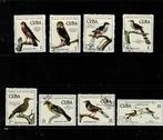 AMERIKA CARAÏBEN CUBA VOGELS 8 POSTZEGELS GESTEMPELD - SCAN, Ophalen of Verzenden, Gestempeld, Noord-Amerika